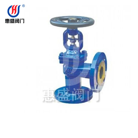 德(dé)标直角式波纹管截止阀