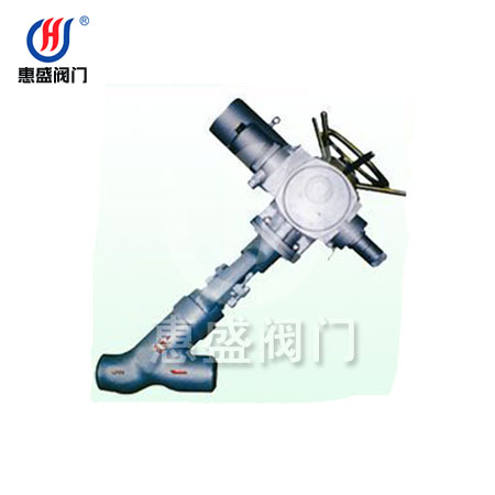 高温高压電(diàn)动直流式对焊截止阀